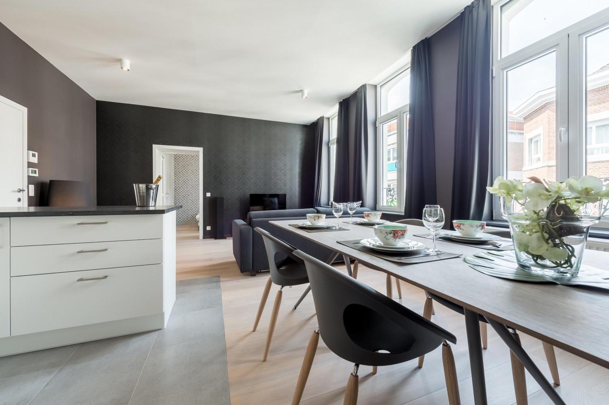 Ferienwohnung Smartflats Design - Cathedrale Lüttich Zimmer foto